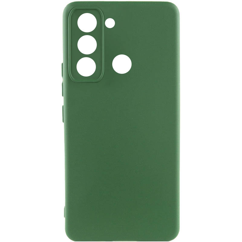 Silicone Cover My Color Full Camera (A) для Tecno Pop 5 LTE (Dark green)-0